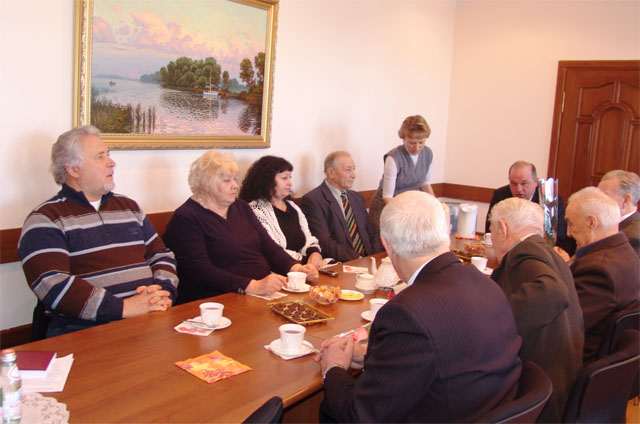 Встреча Анатолия Шипицина с почетными гражданами Сергиевского района
